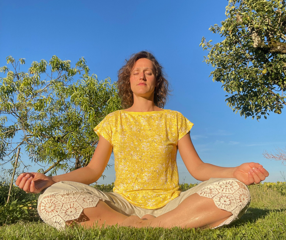 Mon YOGA quotidien, mouvement pour la santé au naturel créé en 2023 par Lucie Paimblanc