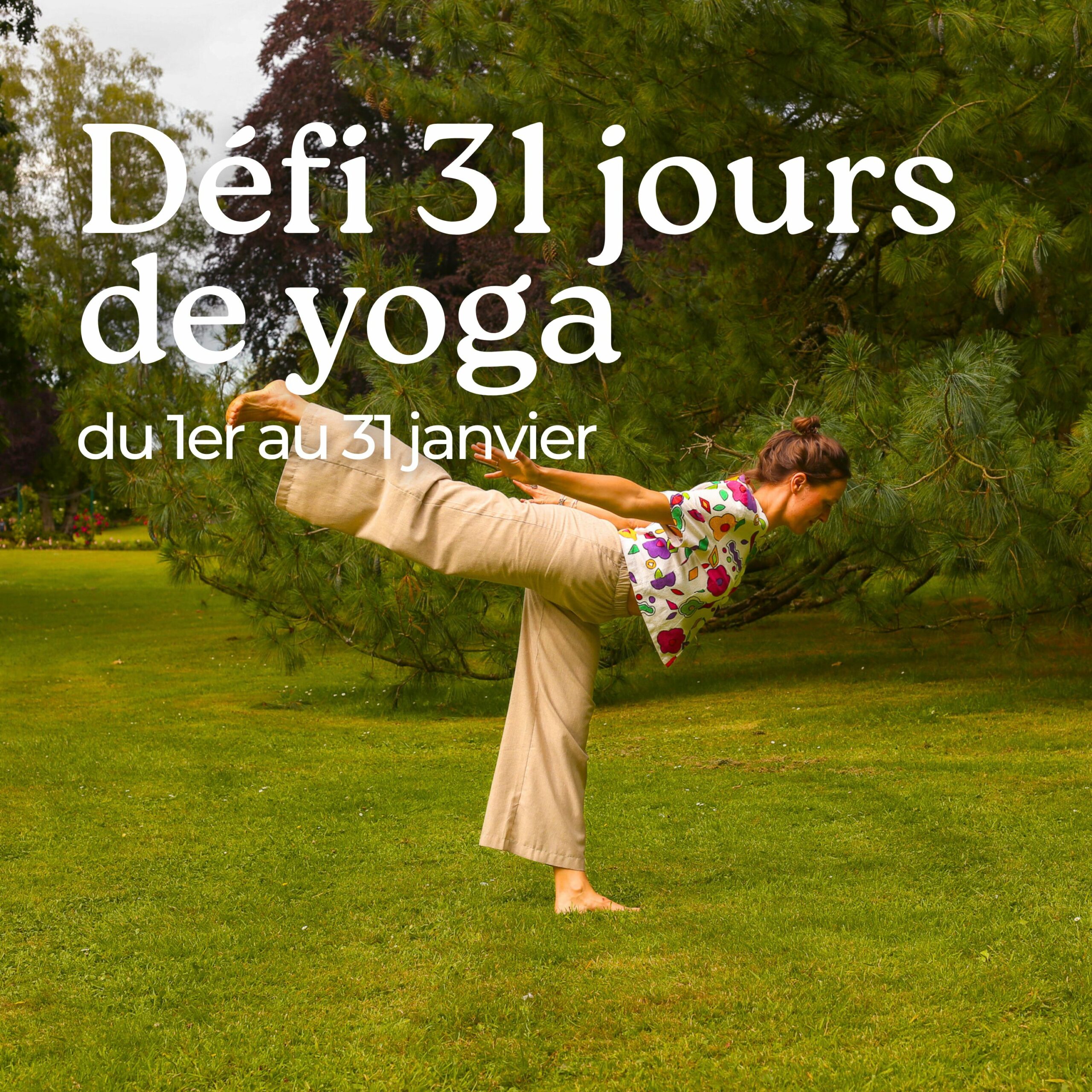Défi 31 jours de yoga en janvier 2026
