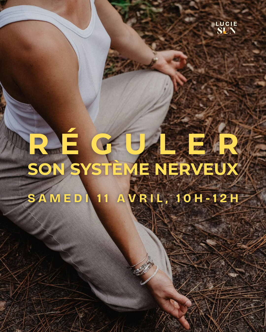 ATELIER Réguler son système nerveux, par Lucie Paimblanc, thérapeute psychosomatique pour se libérer du stress et retrouver une vie épanouissante, à Toulouse et en ligne